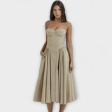 Rosalie - Elegantes ärmelloses Korsettkleid