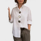 Anamarija | Elegantes Leinen-T-Shirt