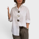 Élodie™ | Schicke Bluse mit Stehkragen
