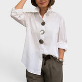 Élodie™ | Schicke Bluse mit Stehkragen