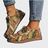 Bunte Boho-Schuhe