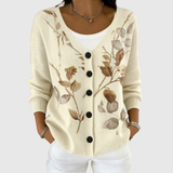 Bequemer Strickcardigan mit Knopfleiste