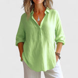 Franzina - Bequeme Leinenbluse