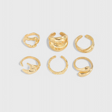 Ungleichmäßiger Ring mit Mehreren Schichten