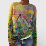 Marta | Blumenpullover