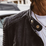 Janet | Jacke aus Echtem Leder