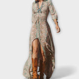 Maxi Boho Kleid Bequem