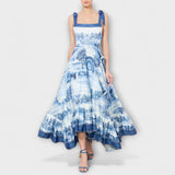 Lucia - Charmantes Maxikleid mit Blumen