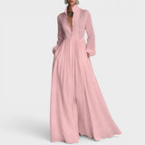 Inès™ | Fließendes Maxikleid