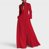 Inès™ | Fließendes Maxikleid
