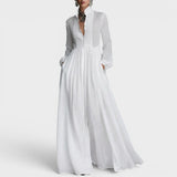 Inès™ | Fließendes Maxikleid