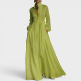 Inès™ | Fließendes Maxikleid