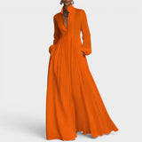 Inès™ | Fließendes Maxikleid