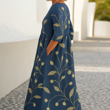 Eliza | Lässiges Midi-Kleid - Nahtloser Stil, Täglicher Komfort