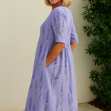 Eliza | Lässiges Midi-Kleid - Nahtloser Stil, Täglicher Komfort