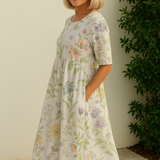 Eliza | Lässiges Midi-Kleid - Nahtloser Stil, Täglicher Komfort