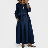 Hana | Elegantes Jeanskleid