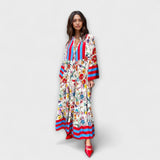 Oriana - Maxikleid mit floralem Muster