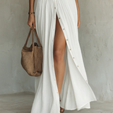 Suzanne | Maxikleid mit Reverskragen
