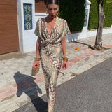 CLARANDRA™ - MIDI-KLEID IN KUPFER