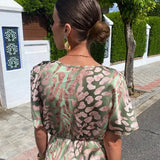 CLARANDRA™ - MIDI-KLEID IN KUPFER