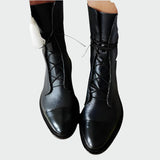 Orthopädische Lederschuhe