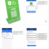 Suporte de Exibição Personalizado para Avaliações do Google em Redes Sociais com Código QR e Chip NFC para Cartão Google Sem Contato