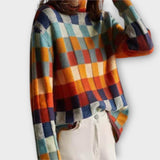 Erika – Pullover mit Patchwork-Muster
