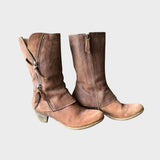 Alma – Vintage Stiefel bis zur Wadenmitte