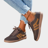 Sportliche Schuhe mit Retro-Details
