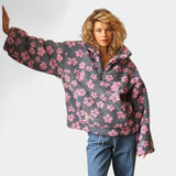 Zala – Bequemes Boho-T-Shirt mit floralem Muster