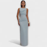 Rieke - Elegantes Maxikleid mit Hohem Schlitz