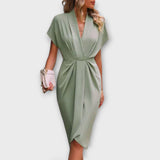 Serena - Midikleid mit Wickeldesign