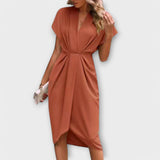 Serena - Midikleid mit Wickeldesign