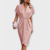 Serena - Midikleid mit Wickeldesign