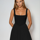 Scarlett™ - Klassisches Midi-Kleid
