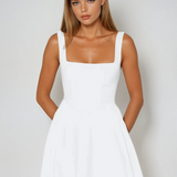 Scarlett™ - Klassisches Midi-Kleid