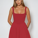 Scarlett™ - Klassisches Midi-Kleid
