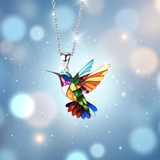Clara™ | Eleganter Kolibri-Anhänger