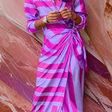 Christiana | Wickelkleid mit Druck