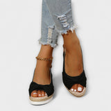 Sommer Sandalen mit dekorativem Wachs