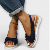 Sommer Sandalen mit dekorativem Wachs