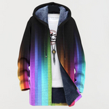 Jacke mit Regenbogen-Schweif