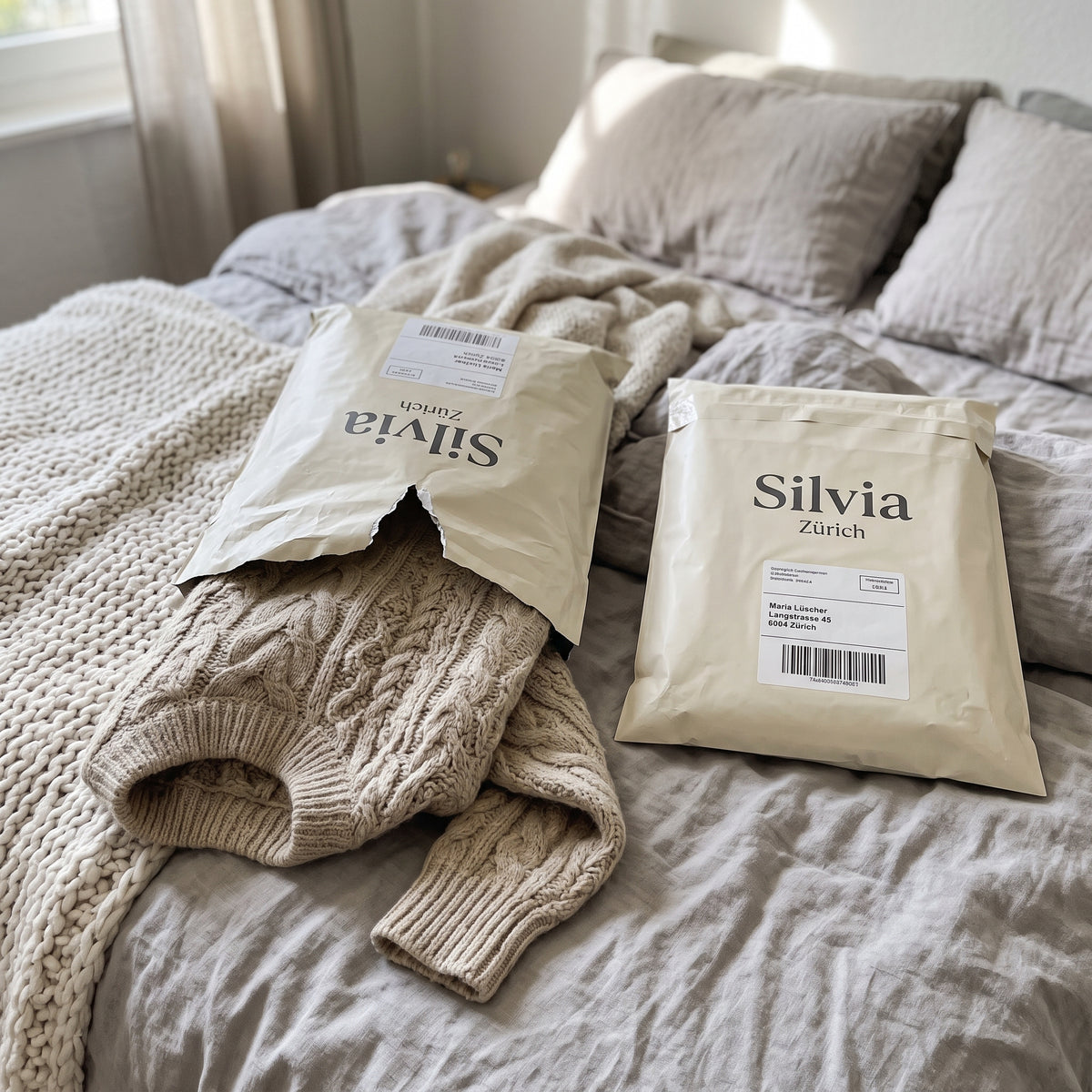 Der Morgen, an dem das Paket ankam.