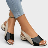Clara | Sandalen mit niedrigem Absatz