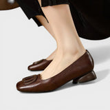 Ballerinas aus Leder Opium