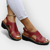 Stylische Ledersandalen