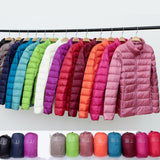 Cristine™ | Neue Ultraleichte Jacke Mit Weißen Entenfedern