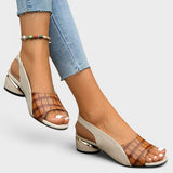 Clara | Sandalen mit niedrigem Absatz