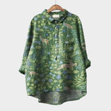 Mariska | Premium-Bluse mit floralem Muster